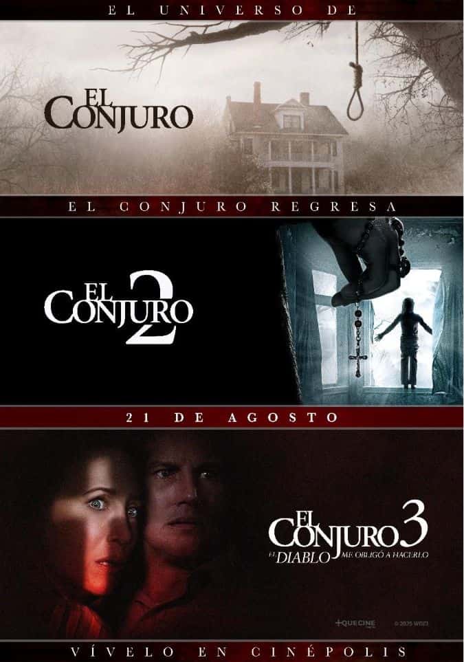 el conjuro reestreno cinepolis