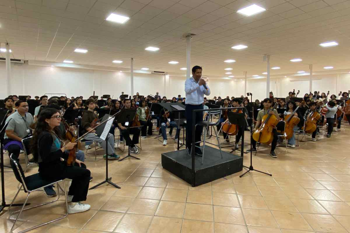 ensayo Orquesta Sinfónica Infantil de México