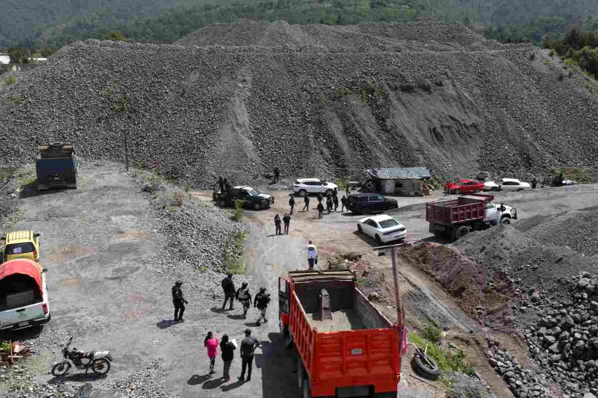 extorsión edomex operación libertad banda material construcción precios