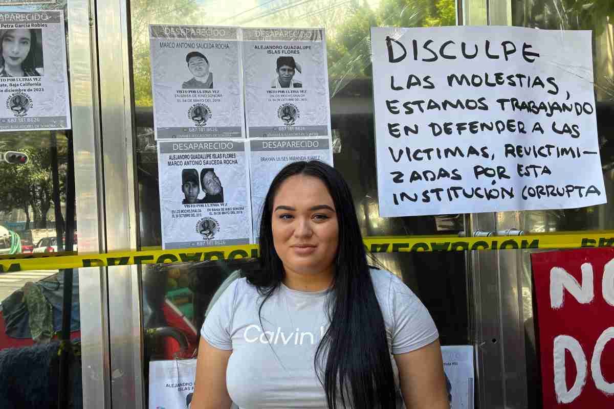 milagros flores CEAV CDMX plantón víctimas exigen destitución