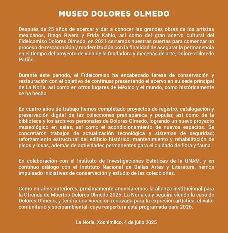 museo dolores olmedo porque cerro