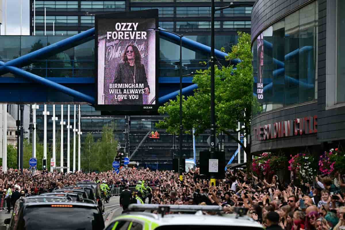 ozzy osbourne birmingham funeral