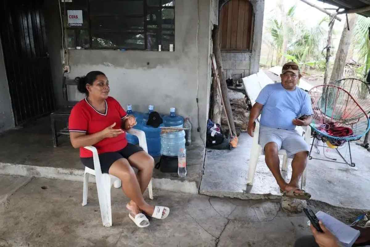 Guadalupe se acopla a una nueva vida después del desplazamiento que sufrió la comunidad. Fotografías: Ricardo Miranda.