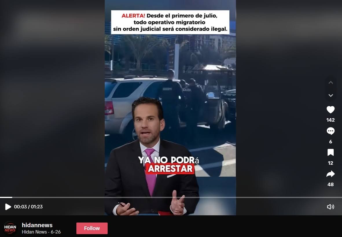 Diferentes páginas en TikTok hacen uso de los rostros y las voces de periodistas reconocidos para desinformar.