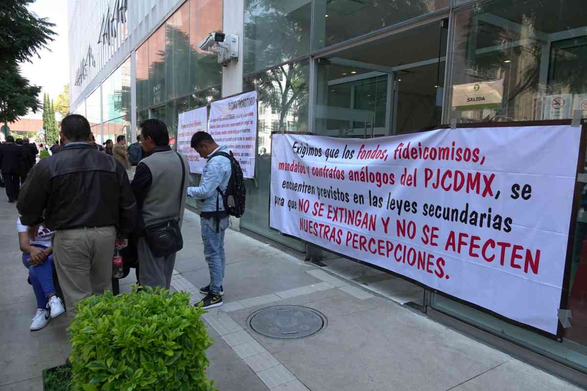 protesta poder judicial CDMX