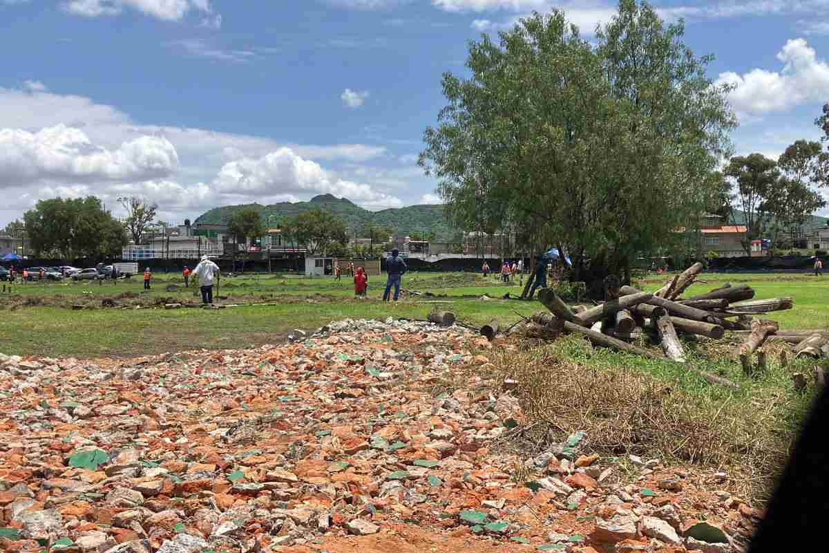 utopía tláhuac construcción cdmx despojo tlaltenco deportivo el triangulo