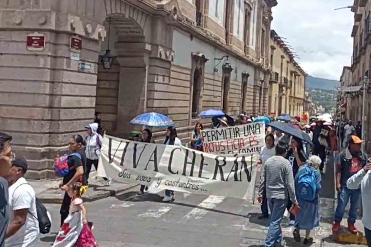 violencia en Cherán