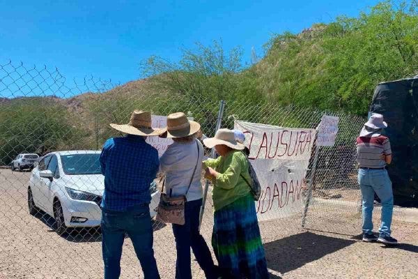 ‘clausura ciudadana’ de trabajos en Parque La Sauceda en Hermosillo