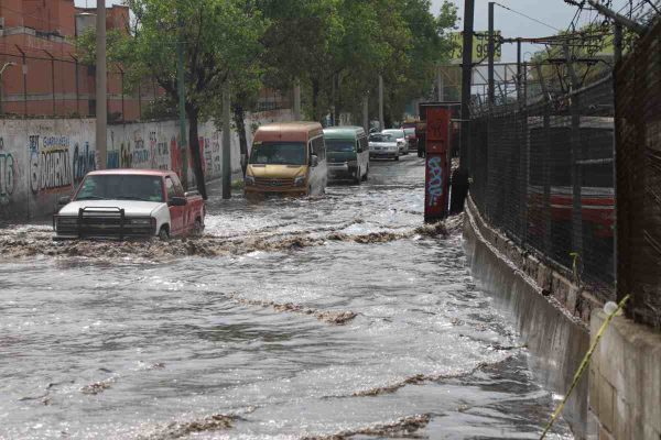 Afectaciones por lluvias en CDMX