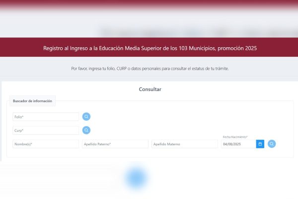 Consulta resultado media superior 103 municipios edomex