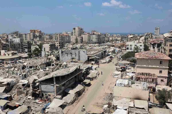 Destrucción en Gaza por ataques en Israel|Foto: AFP