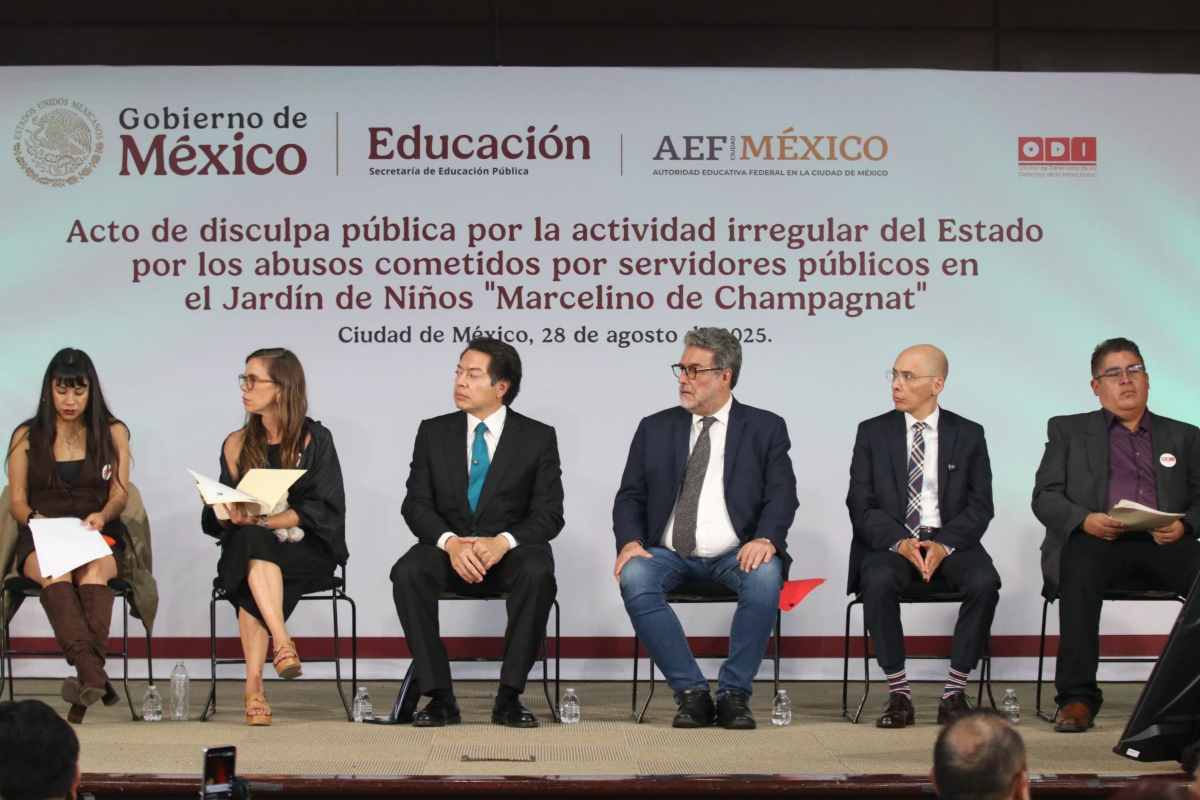 Disculpa pública víctimas abuso Jardín de Niños