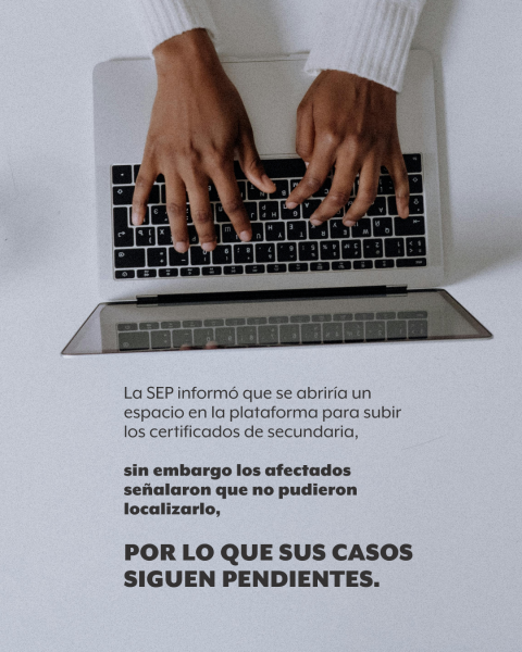 ECOEMS certificados secundaria pendientes