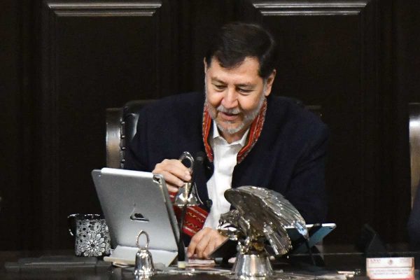 Entrevista a Fernández Noroña, presidente del Senado