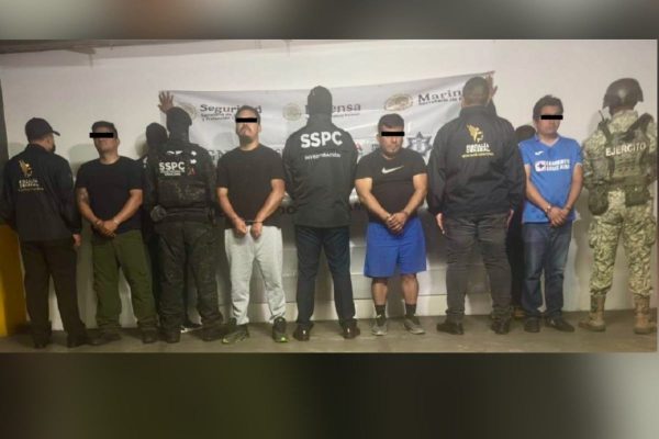 Expolicías detenidos en Puebla por ayudar al crimen organizado