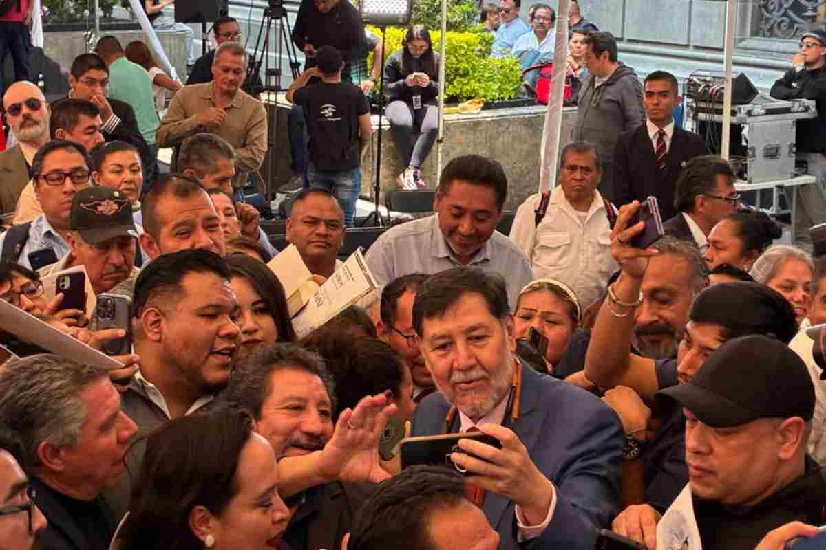 Fernández Noroña cierra presidencia Senado