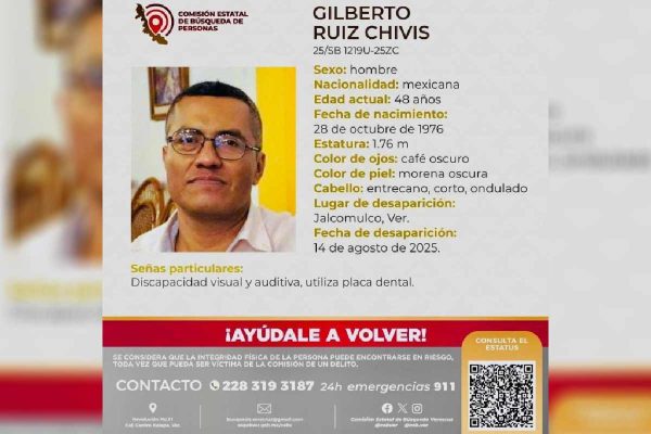 Hallan muerto a Gilberto Ruiz, exalcalde de Jalcomulco, Veracruz; llevaba cuatro días desaparecido