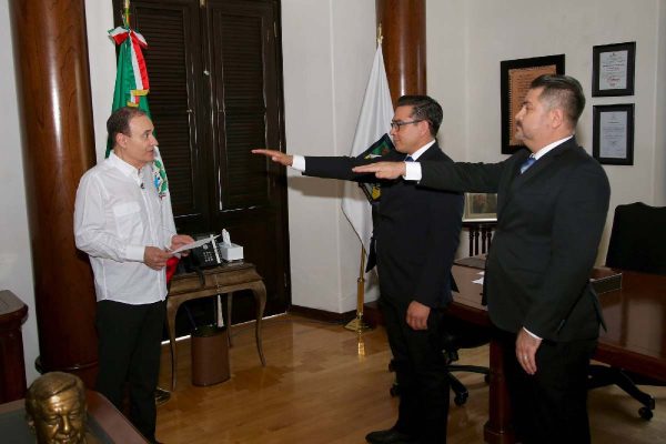 Hijo de Guadalupe Taddei asciende a secretario particular del gobierno de Sonora en siete meses