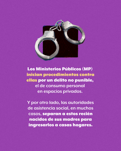 MP mamas consumo drogas