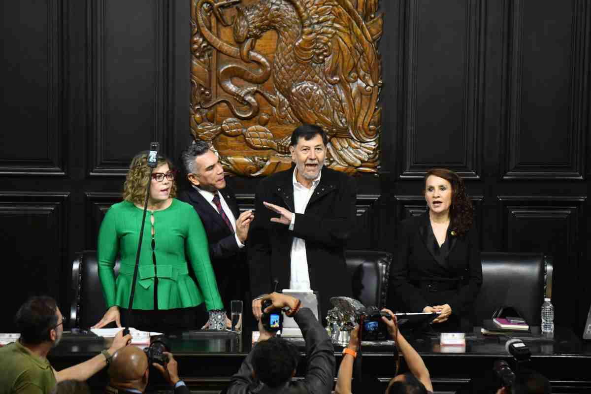 Noroña y Alito Moreno