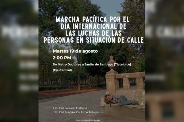 Primera marcha personas en situación de calle