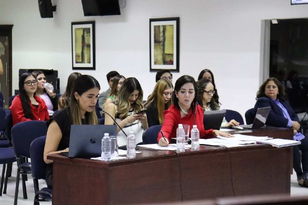Sesión del Tribunal Electoral de Chihuahua donde dieron por terminados los asuntos de la elección judicial