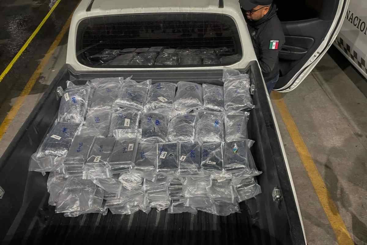 aseguran droga frontera