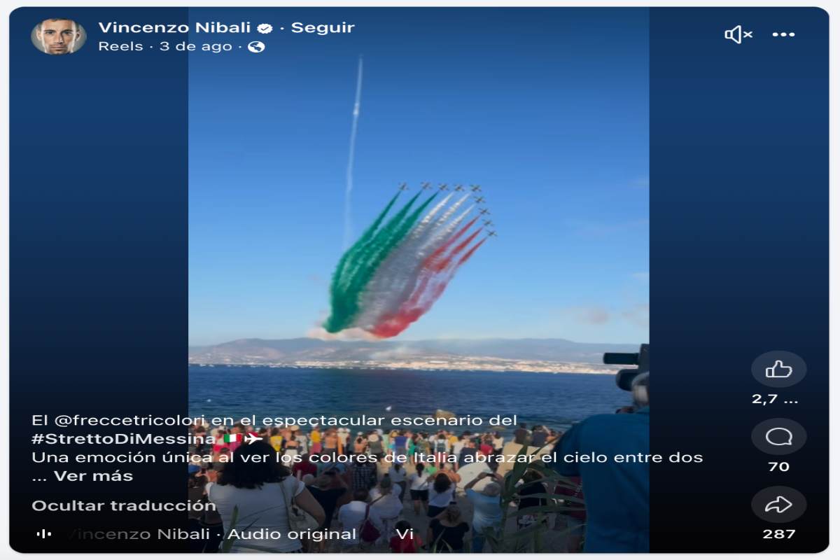 Aviones militares tricolor no recibieron a Sheinbaum en su visita a Guatemala; video corresponde a un espectáculo en Italia
