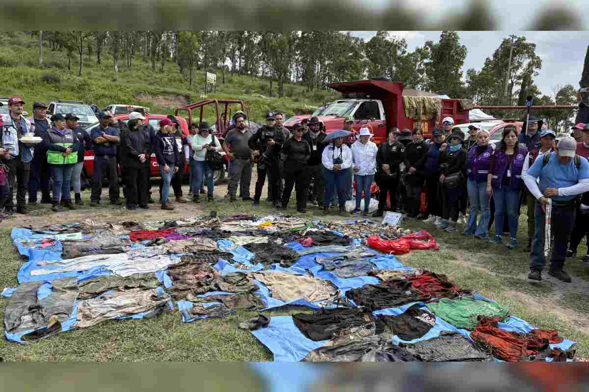 Suman 7 hallazgos de fragmentos óseos humanos en la Sierra de Guadalupe, en los límites de la CDMX