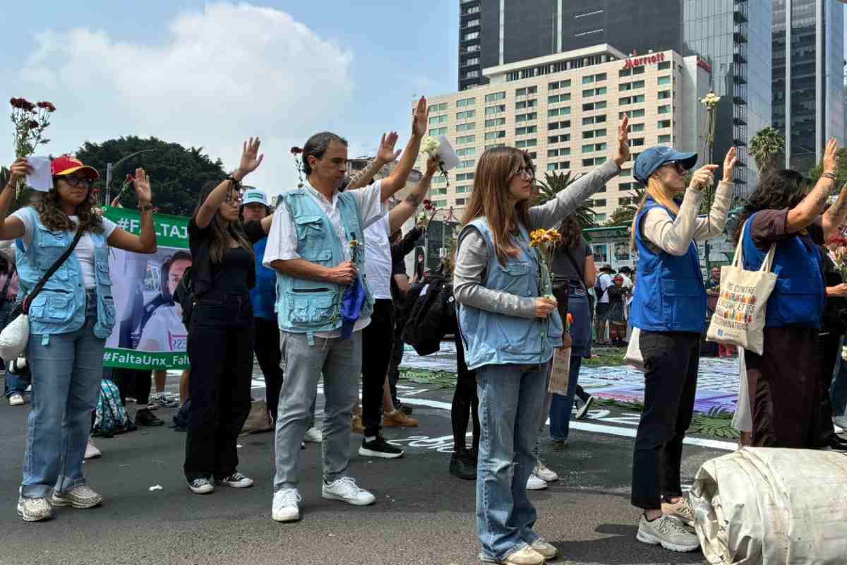 Marchan por el Día Internacional de las Víctimas de Desapariciones Forzadas