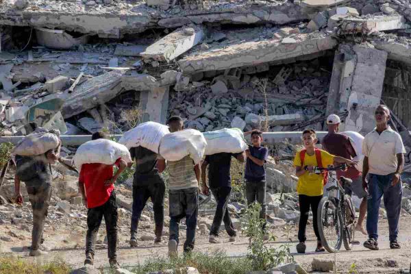 estado de hambruna en Gaza