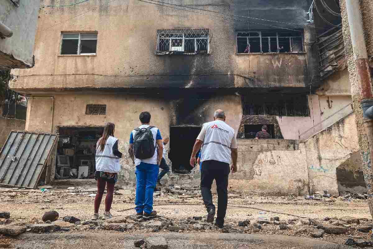 ¿Cómo es la labor de un doctor en Palestina? Así lo vivió Pedro, intensivista mexicano con Médicos Sin Fronteras en Cisjordania