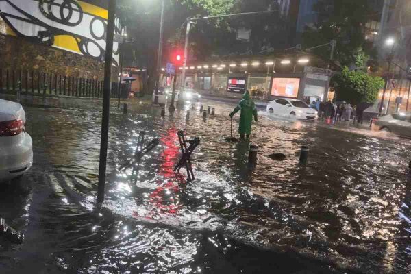 Lluvias inundaciones Benito Juárez, CDMX