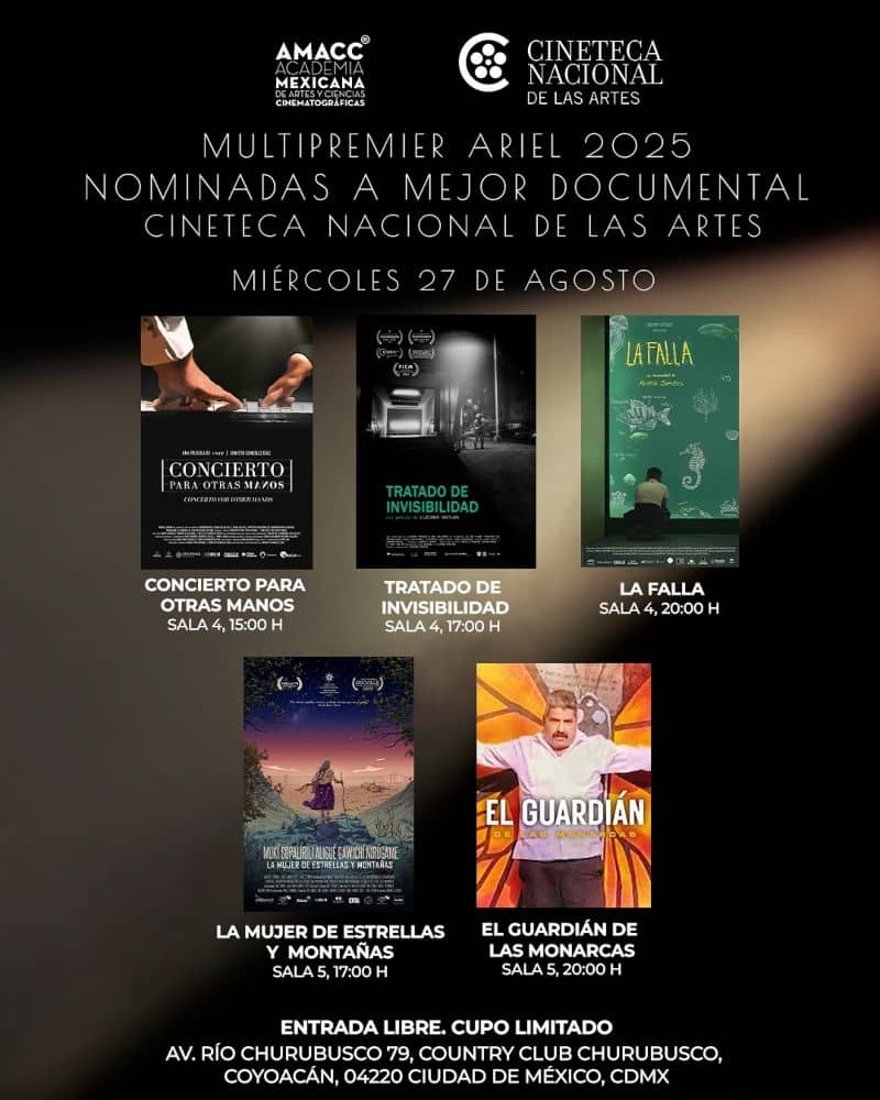 premios ariel nominadas ciclo cineteca