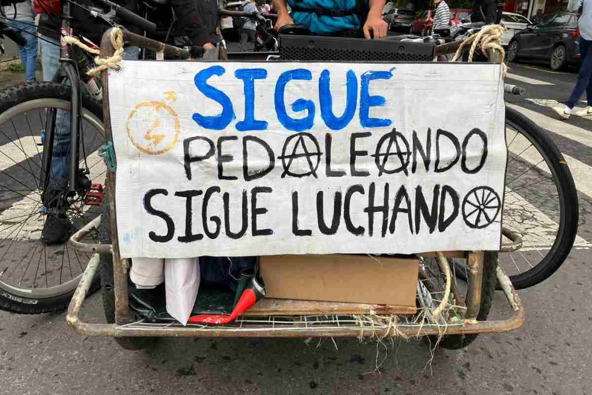 protesta ciclistas asesinados