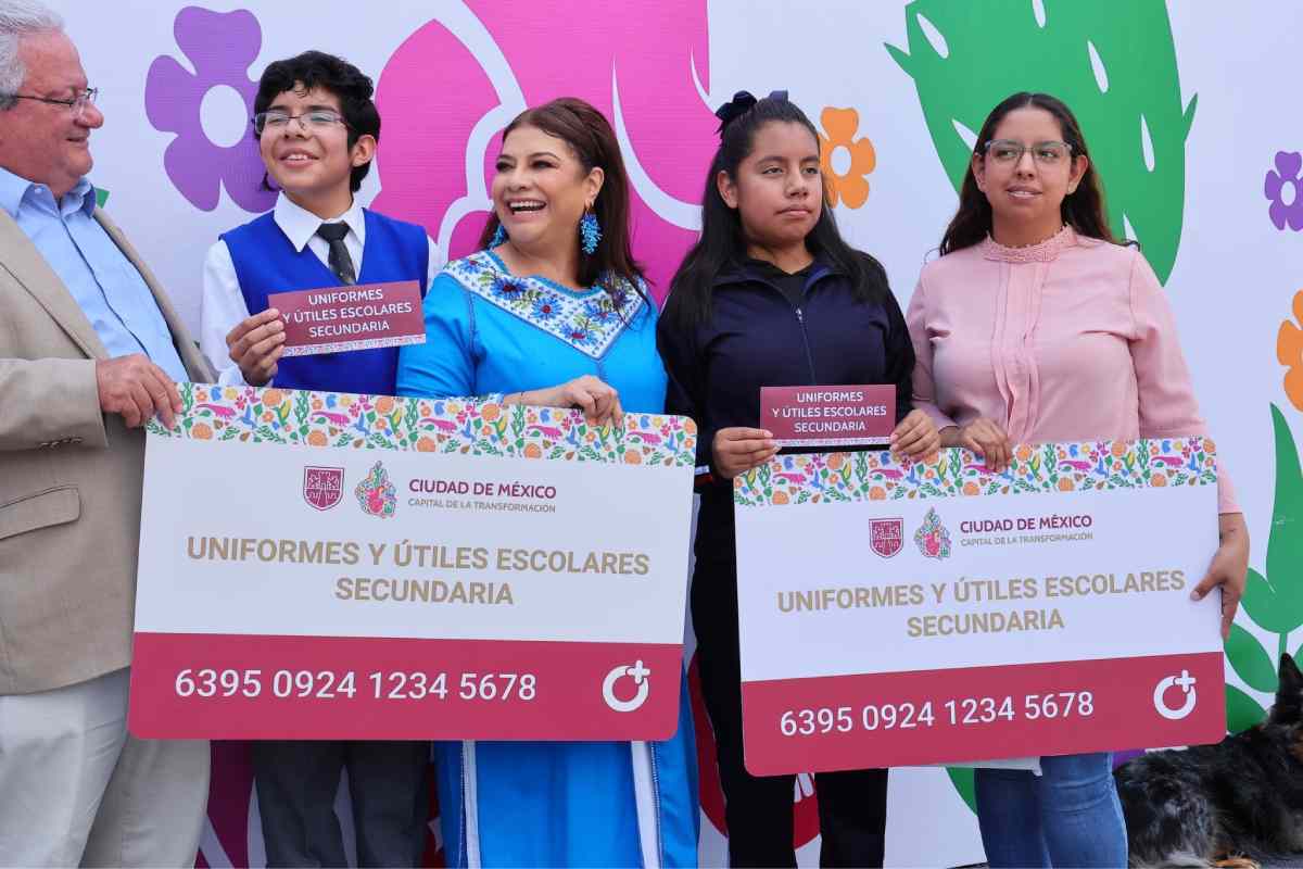Regreso a clases: cuándo y dónde entregarán las tarjetas de útiles y uniformes escolares en CDMX