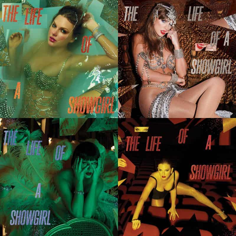versiones the life of a showgirl taylor swift