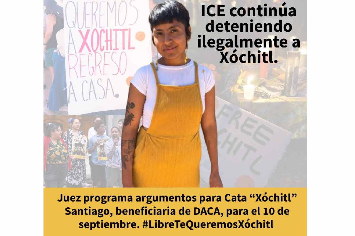 “Xóchitl” Santiago, la dreamer que enfrenta la deportación de EU a pesar de tener permiso para trabajar