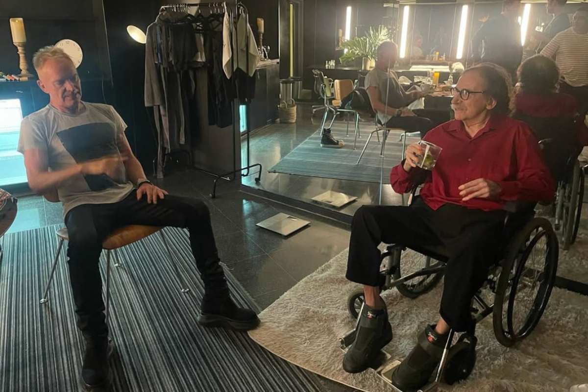 Sting y Charly García