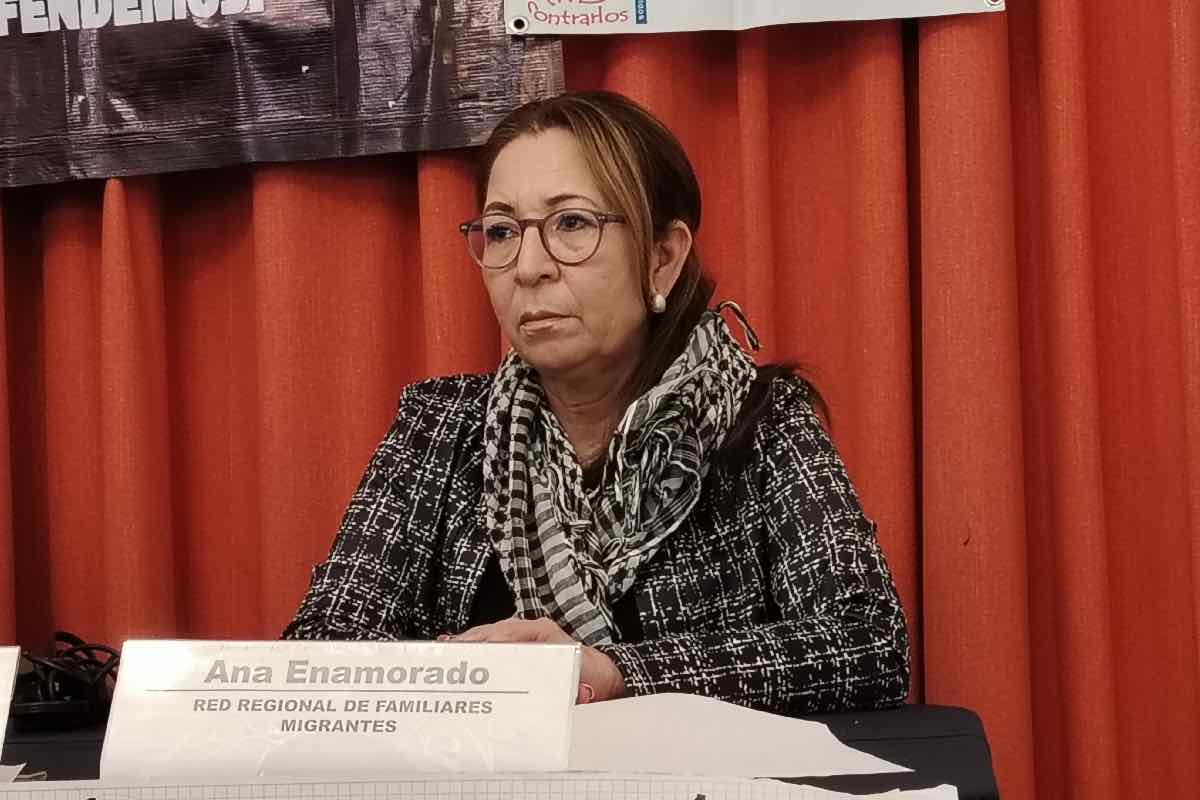 Ana Enamorado, de la Red Regional de Familiares Migrantes