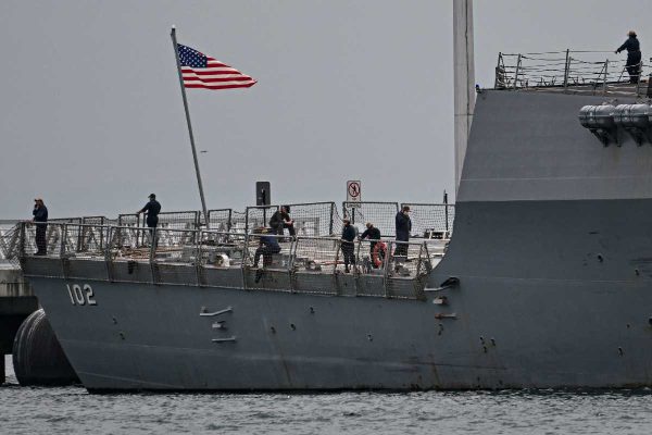 Barco de EU en Venezuela
