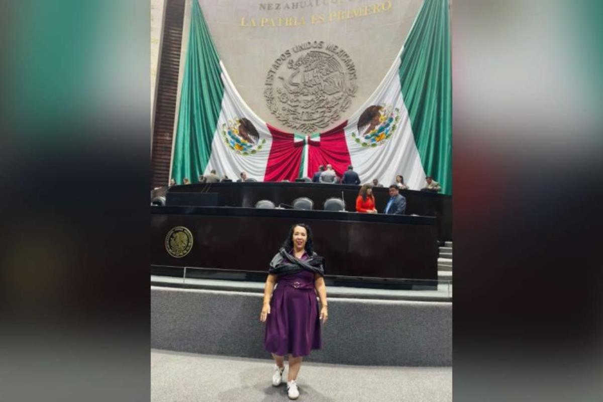 Captan a Araceli Brown, morenista vinculada por UE al Cártel de Sinaloa, en evento de Sheinbaum