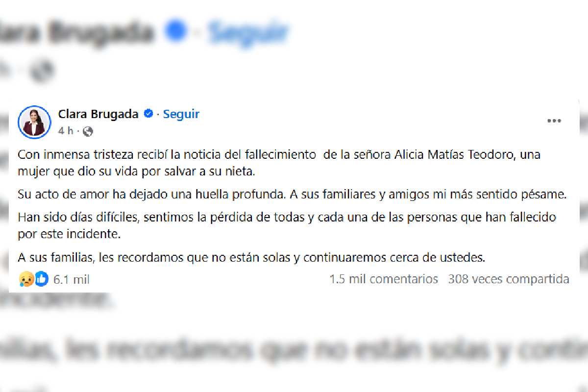Clara Brugada alicia Matías pipa