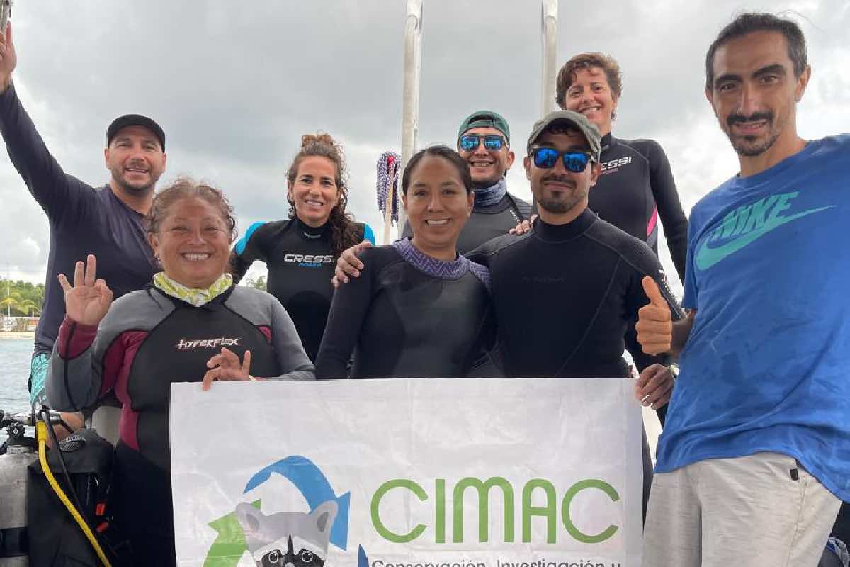 Integrantes de CIMAC interpusieron un recurso de revisión ante la Semarnat. Foto: Conservación Investigación y Manejo Ambiental de Cozumel, AC