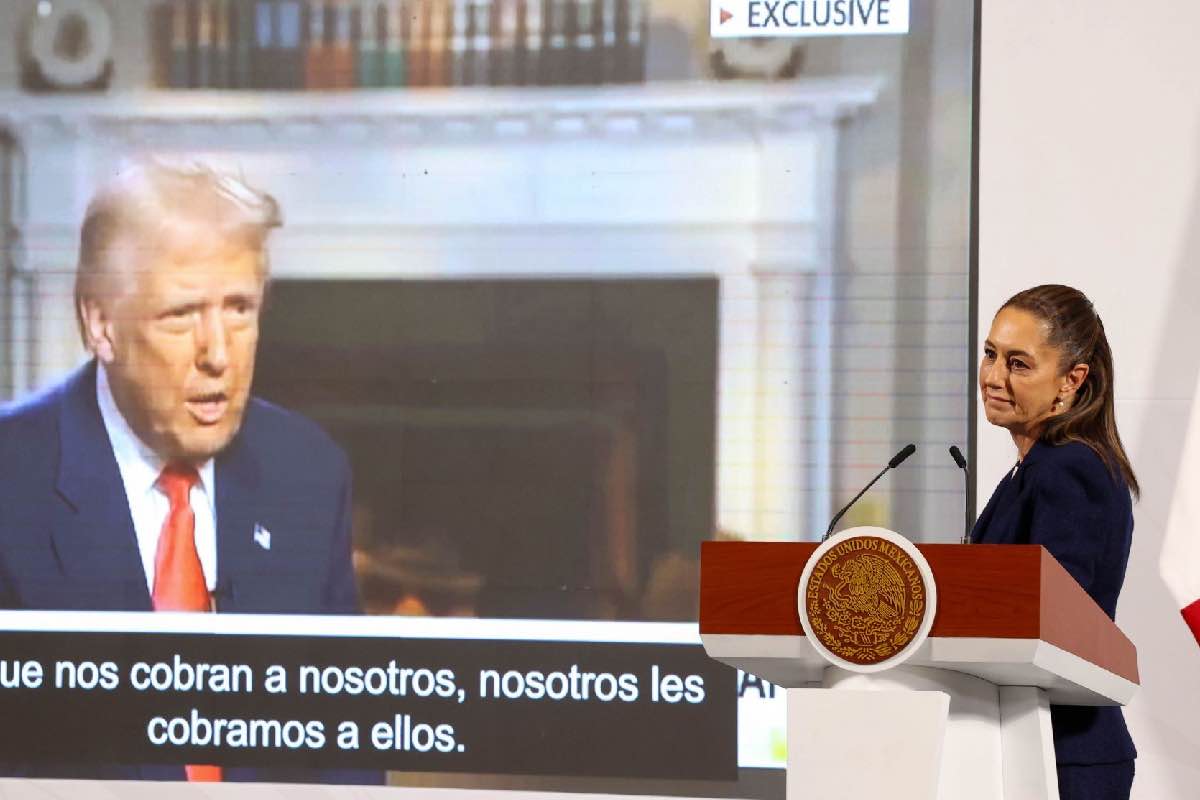 Donald Trump y Claudia Sheinbaum