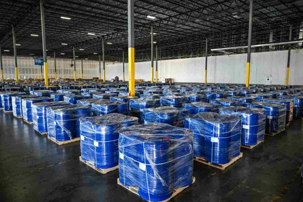 EU incautó 13 mil barriles de químicos para drogas que iban de México a China
