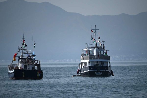 Flotilla que busca romper el bloqueo de Israel en Gaza
