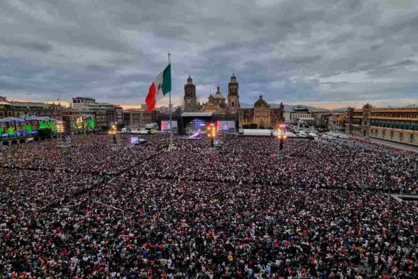 Habrá cruz de la vida en conciertos del zócalo