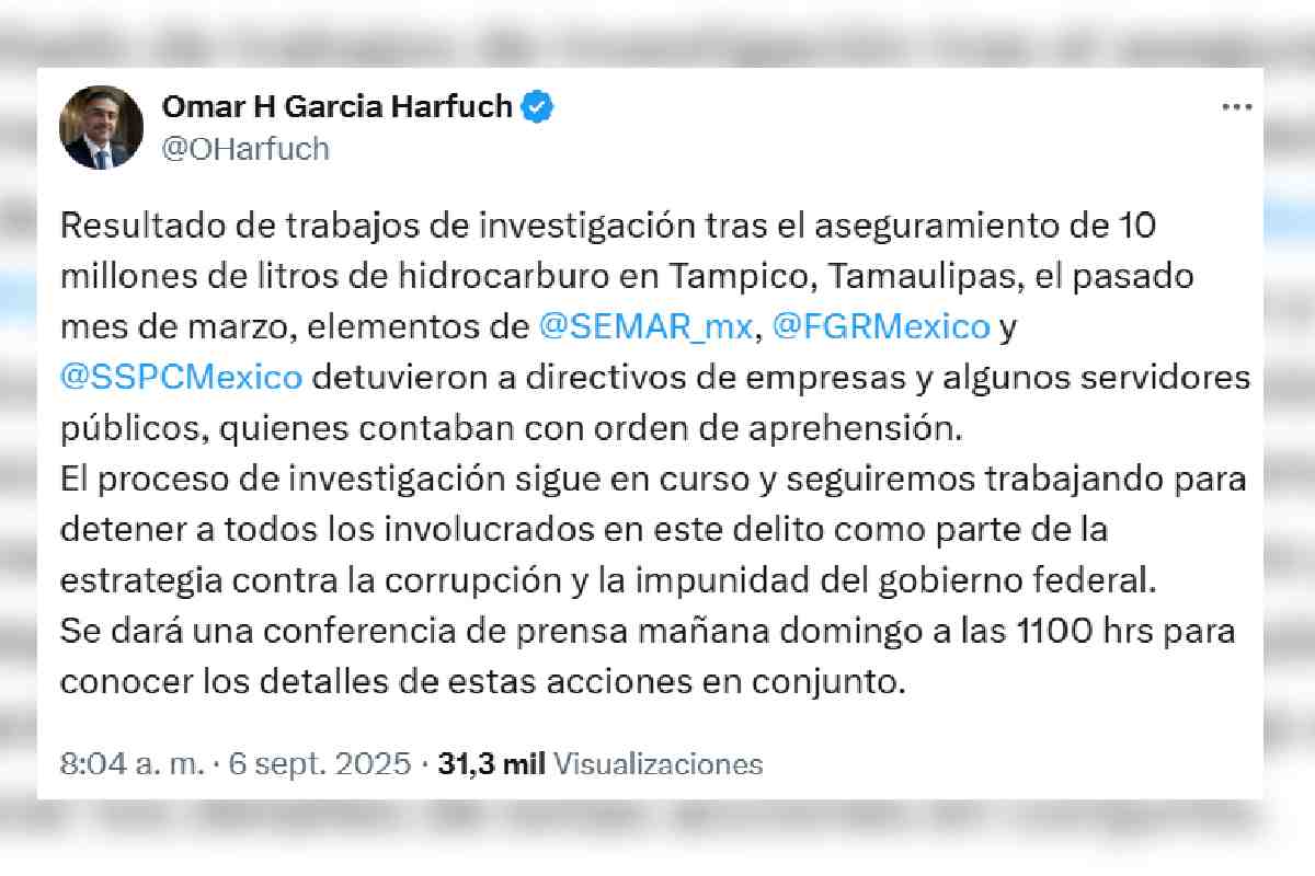 Harfuch detenciones funcionarios