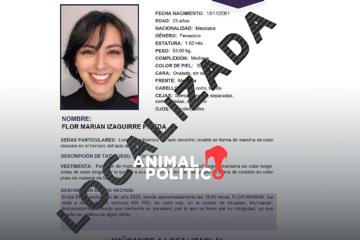 Localizan con vida a Marian Izaguirre en Morelia